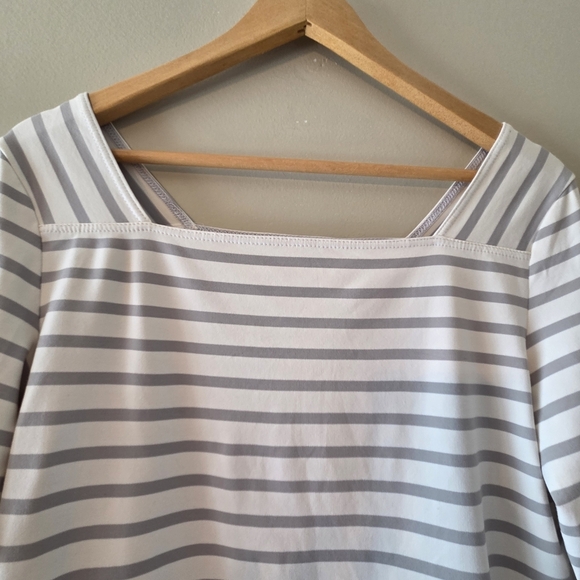 Saint James Nautical Casual Coastal Feminine Striped Top Size 8. - Picture 10 of 11